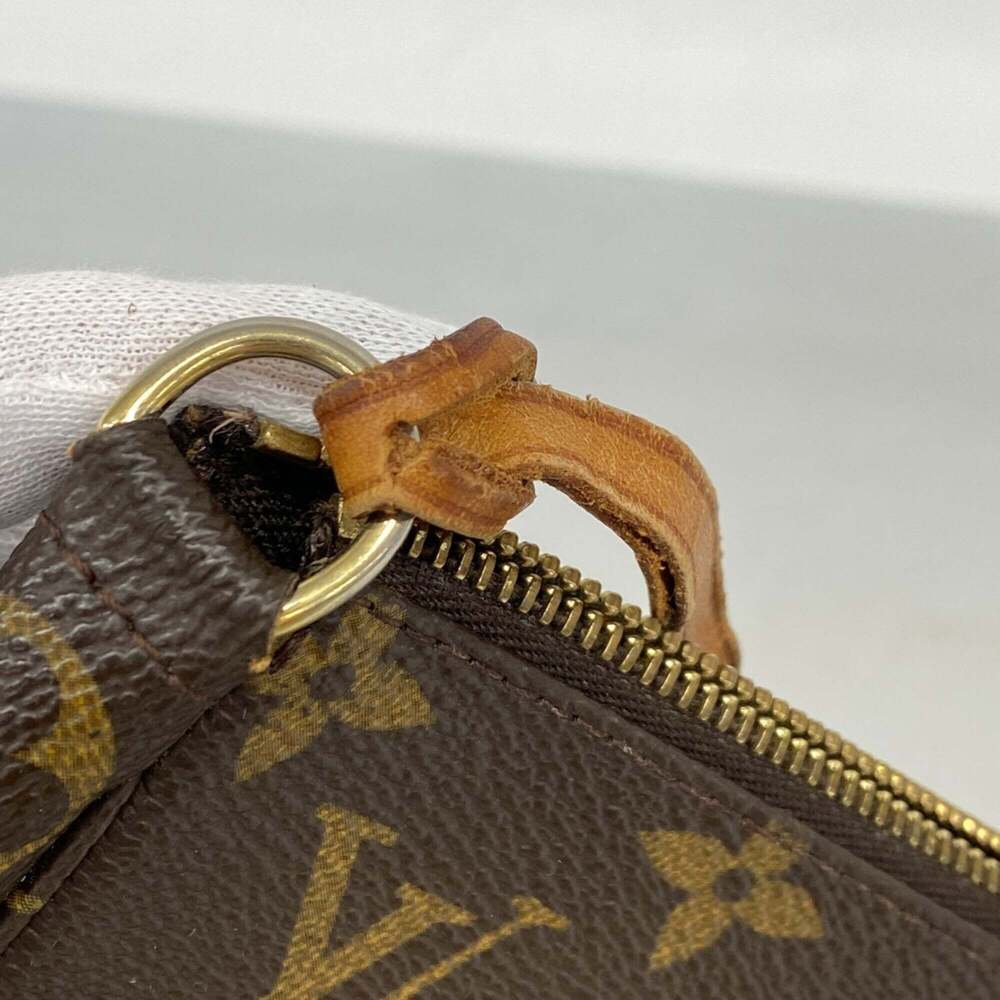 LOUIS VUITTON Brown Monogram Pochette Pouch - Picture 6 of 11